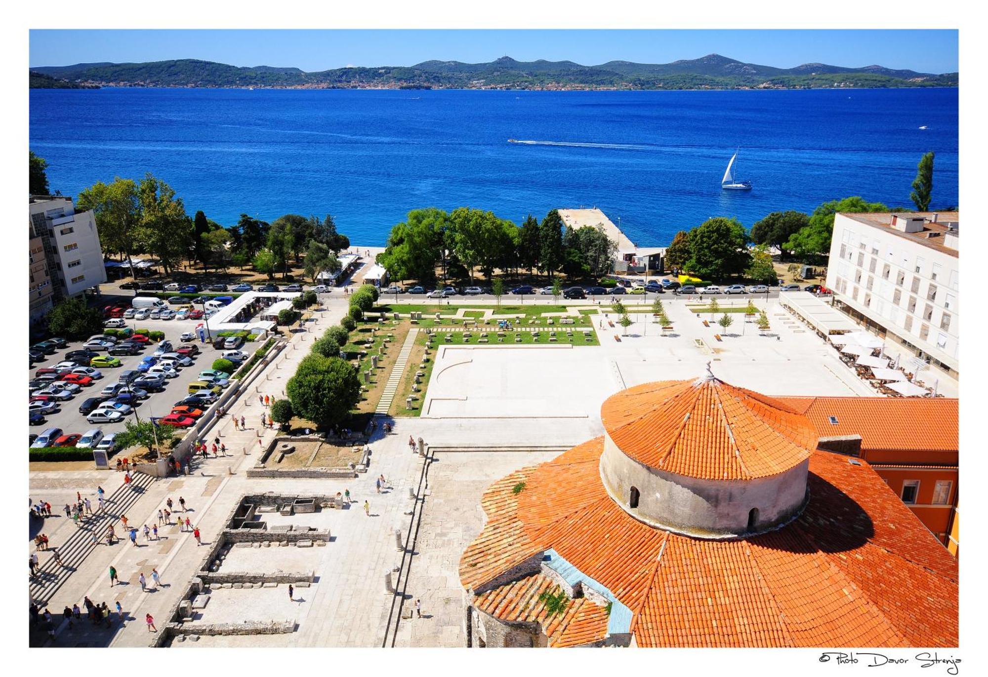 Bay View Apartment Zadar Bagian luar foto
